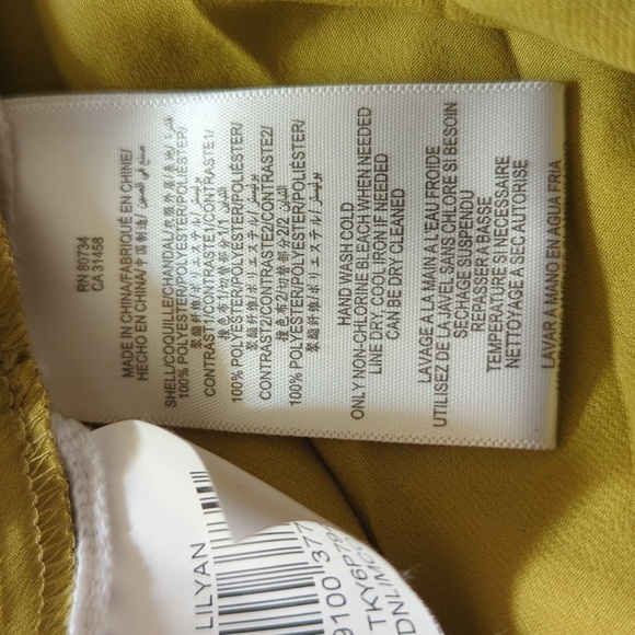 HP BCBG MAXAZRIA LILYAN COLOUR BLOCKED DRESS - Picture 10 of 11